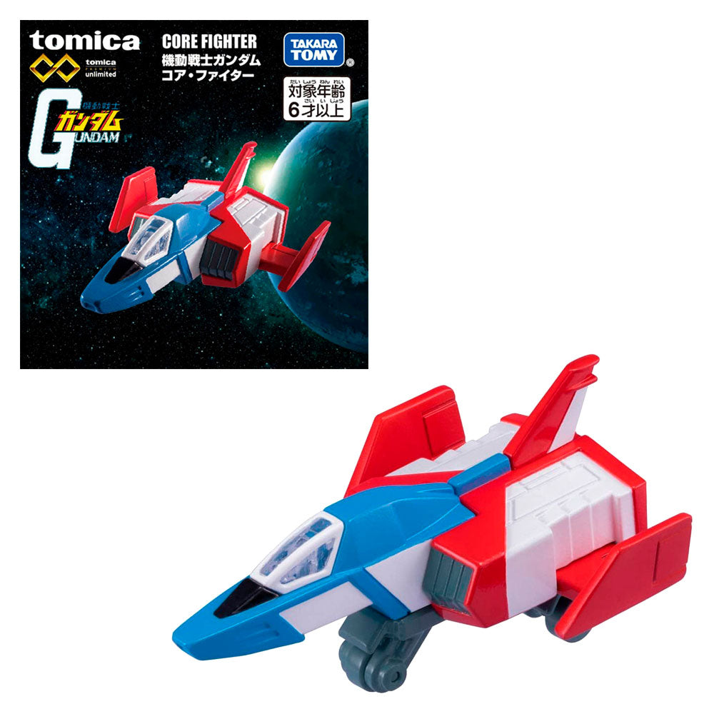 TOMICA PREMIUM UNLIMITED MOBILE SUIT GUNDAM CORE FIGHTER TOMICA PREMIUM UNLIMITED MOBILE SUIT GUNDAM CORE FIGHTER